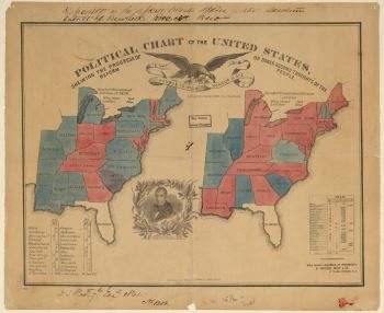 “Political Chart of the United States”